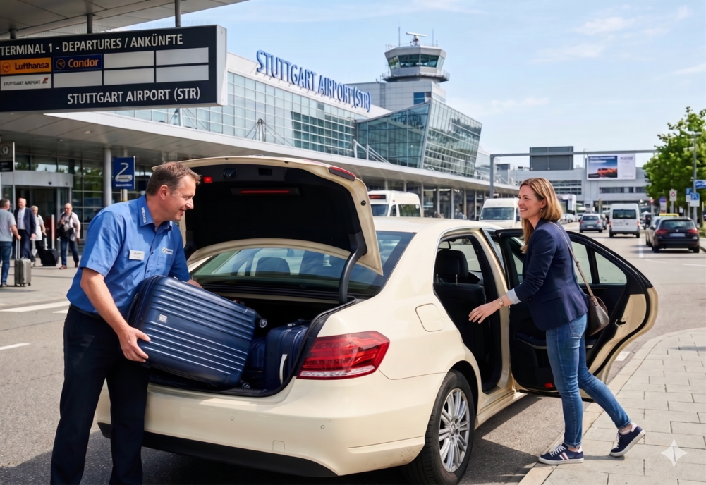 Flughafentransfer von Schönaich zum Flughafen Stuttgart